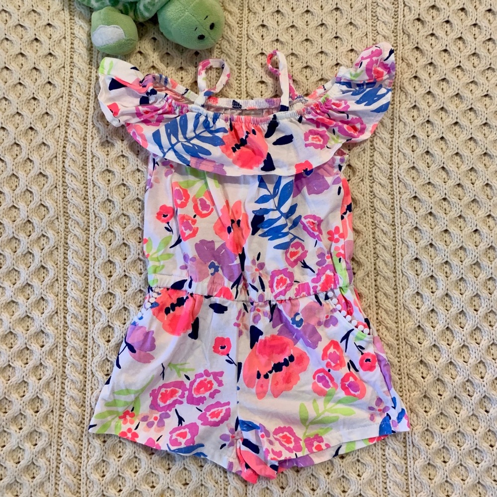 3t toddler girls romper